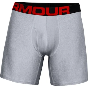 Herren Boxer Shorts Under Armour  Tech 6" 2 Pack grey Dynamic