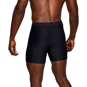 Herren Boxer Shorts Under Armour  Tech 6in 2 Pack-BLK  S