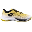 Herren Hallenschuhe Babolat  Shadow Tour 5 Men White/Gold