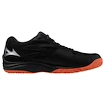 Herren Hallenschuhe Mizuno  Thunder Blade Z Black/Neon Flame