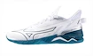 Herren Hallenschuhe Mizuno  WAVE MIRAGE 5 White/Sailor Blue/Silver  EUR 51