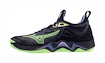 Herren Hallenschuhe Mizuno  WAVE MOMENTUM 3 Evening Blue/Techno Green/Iolite  EUR 51