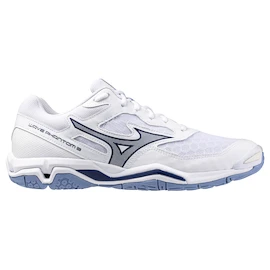 Herren Hallenschuhe Mizuno Wave PHANTOM 3 White/Bellwether Blue