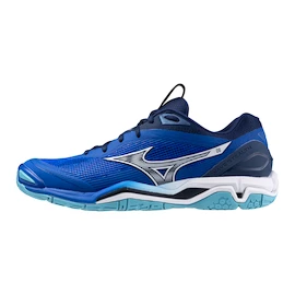 Herren Hallenschuhe Mizuno Wave Stealth 6 Mugen Blue/White/Estate Blue