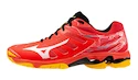 Herren Hallenschuhe Mizuno  WAVE VOLTAGE Radiant Red/White/Carrot Curl  EUR 51