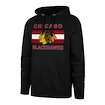 Herren Hoodie 47 Brand  NHL Chicago Blackhawks BURNSIDE Pullover Hood M