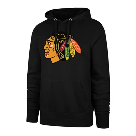 Herren Hoodie 47 Brand NHL Chicago Blackhawks Imprint ’47 BURNSIDE Hood