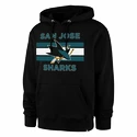 Herren Hoodie 47 Brand  NHL San Jose Sharks BURNSIDE Pullover Hood