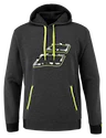 Herren Hoodie Babolat  Aero Hood Sweat Black Heather XL