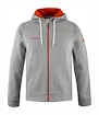 Herren Hoodie Babolat  Exercise Hood Jacket Men High Rise Hthr M