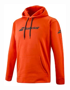 Herren Hoodie Babolat  Exercise Hood Sweat Men Fiesta Red M