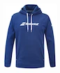 Herren Hoodie Babolat  Exercise Hood Sweat Men Sodalite Blue M