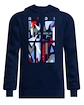 Herren Hoodie BIDI BADU  New York 2024 Logo Chill Hoody Dark Blue/Red