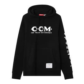 Herren Hoodie CCM 125 Anniversary Hoodie Black