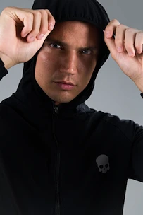 Herren Hoodie Hydrogen  Tech FZ Sweatshirt Skull Black M