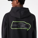 Herren Hoodie New Era  NFL Outline logo po hoody Seattle Seahawks