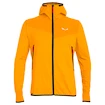 Herren Hoodie Salewa  Agner Hybrid PL/DST M FZ Hdy Turmeric Melange/0910