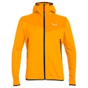 Herren Hoodie Salewa  Agner Hybrid PL/DST M FZ Hdy Turmeric Melange/0910