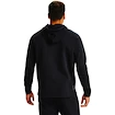 Herren Hoodie Under Armour  Charged Cotton Fleece FZ Hoodie black