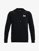 Herren Hoodie Under Armour  Essential Fleece Hoodie-BLK