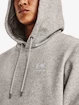 Herren Hoodie Under Armour  Essential Fleece Hoodie-GRY