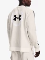 Herren Hoodie Under Armour  Essential Heritge Flc Crw-WHT