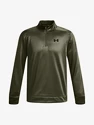 Herren Hoodie Under Armour  Fleece 1/4 Zip-GRN