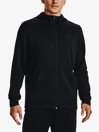 Herren Hoodie Under Armour Fleece FZ Hoodie-BLK