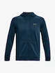 Herren Hoodie Under Armour  Fleece FZ Hoodie-BLU