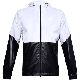 Herren Hoodie Under Armour Recover Legacy Windbreakr white