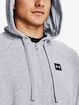 Herren Hoodie Under Armour  Rival Fleece 1/2 Zip HD-GRY