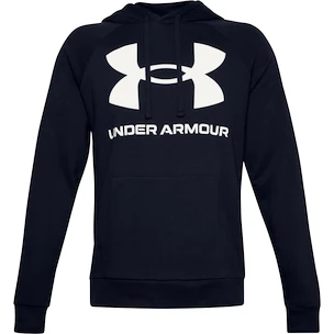 Herren Hoodie Under Armour  Rival Fleece Big Logo HD dark blue