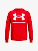 Herren Hoodie Under Armour  Rival Fleece Big Logo HD-RED