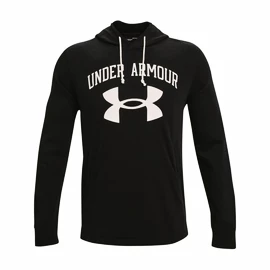 Herren Hoodie Under Armour RIVAL TERRY BIG LOGO HD-BLK