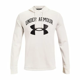 Herren Hoodie Under Armour RIVAL TERRY BIG LOGO HD white