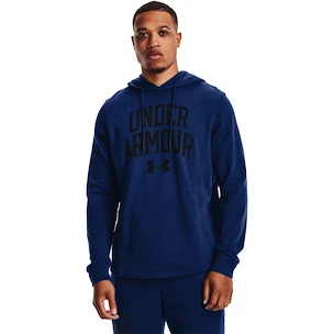 Herren Hoodie Under Armour  RIVAL TERRY COLLEGIATE HD-BLU L