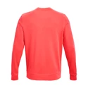 Herren Hoodie Under Armour  RIVAL TERRY CREW-RED