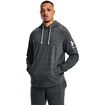 Herren Hoodie Under Armour  RIVAL TERRY HOODIE-GRY