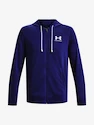 Herren Hoodie Under Armour  Rival Terry LC FZ-BLU