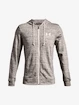 Herren Hoodie Under Armour  Rival Terry LC FZ-WHT