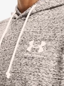 Herren Hoodie Under Armour  Rival Terry LC SS HD-WHT