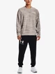 Herren Hoodie Under Armour  Rival Terry Logo Crew-WHT