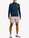 Herren Hoodie Under Armour  STREAKER HALF ZIP-BLU