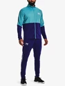 Herren Jacke Under Armour  PIQUE TRACK JACKET-BLU