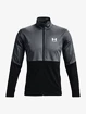 Herren Jacke Under Armour  PIQUE TRACK JACKET-GRY