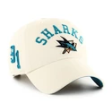 Herren Kappe  47 Brand  NHL San Jose Sharks Clubhouse Faber ’47 CLEAN UP