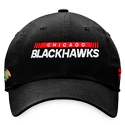 Herren Kappe  Fanatics Authentic Pro Game & Train Authentic Pro Game & Train Unstr Adjustable Chicago Blackhawks