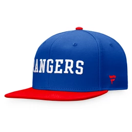 Herren Kappe Fanatics Iconic Color Blocked Snapback Iconic Color Blocked Snapback New York Rangers