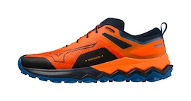 Herren Laufschuhe Mizuno Wave Ibuki Wave Ibuki 4 Tigerlily/Dress Blues/Snorkel Blue