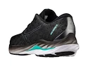 Herren Laufschuhe Mizuno  Wave Inspire 19 2E Black/Metallic Gray/Biscay Green